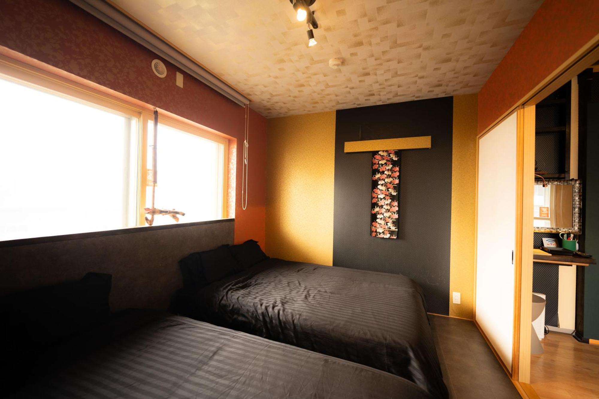 Biosvilla522-Sapporo Susukino Night- 1Room W-Beds2&S-Beds2 6Persons Экстерьер фото