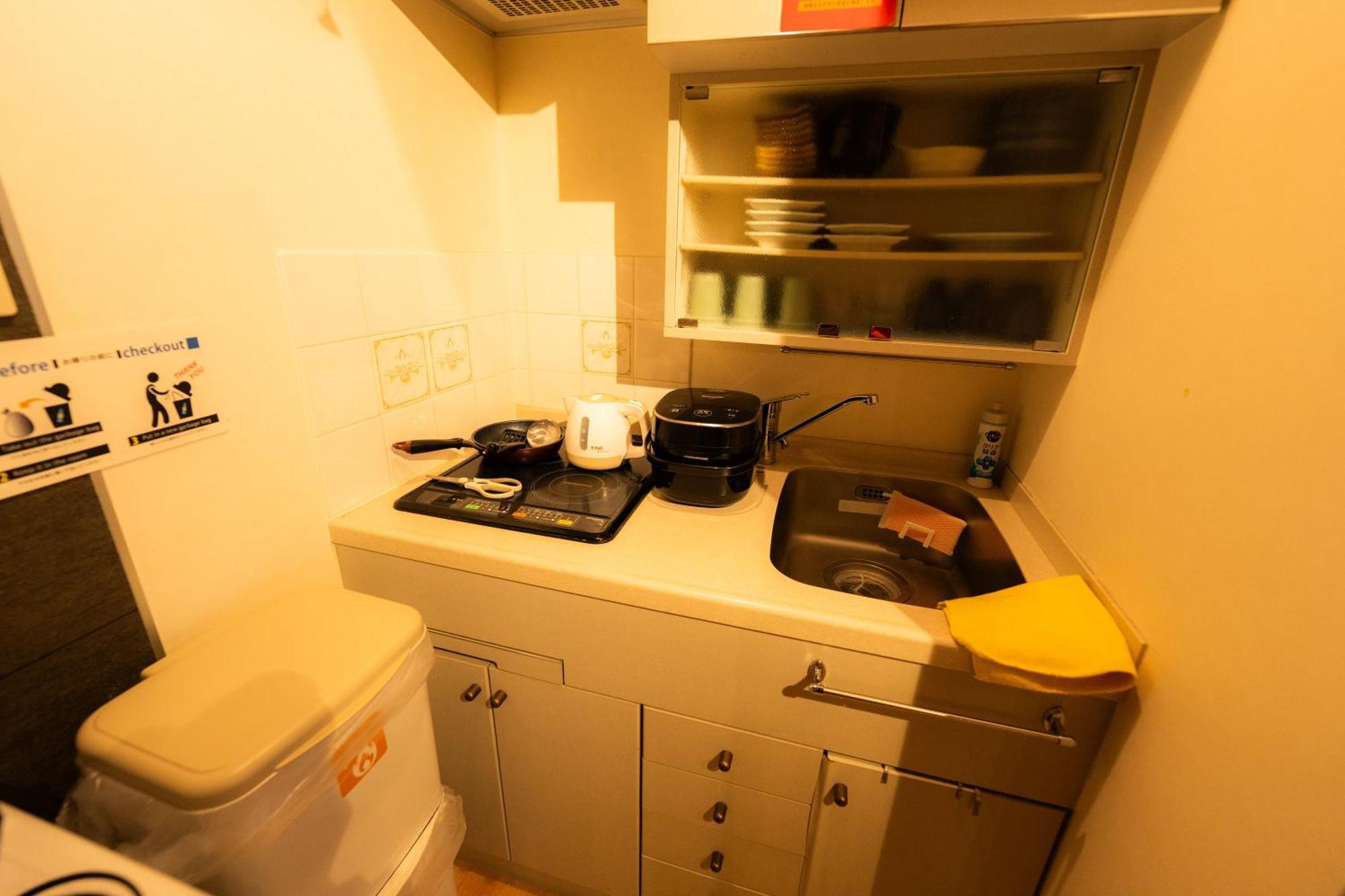 Biosvilla522-Sapporo Susukino Night- 1Room W-Beds2&S-Beds2 6Persons Экстерьер фото