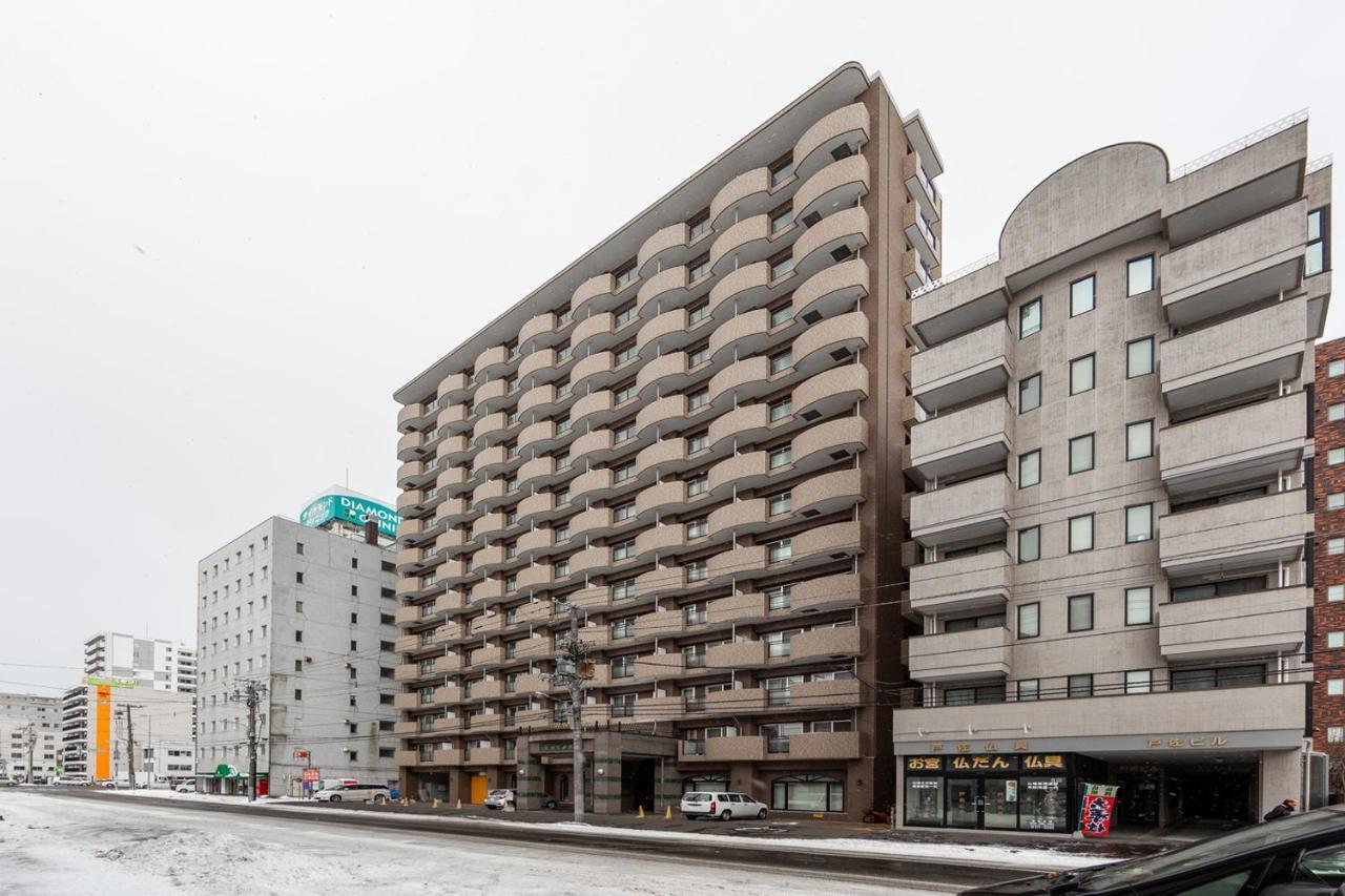 Biosvilla522-Sapporo Susukino Night- 1Room W-Beds2&S-Beds2 6Persons Экстерьер фото